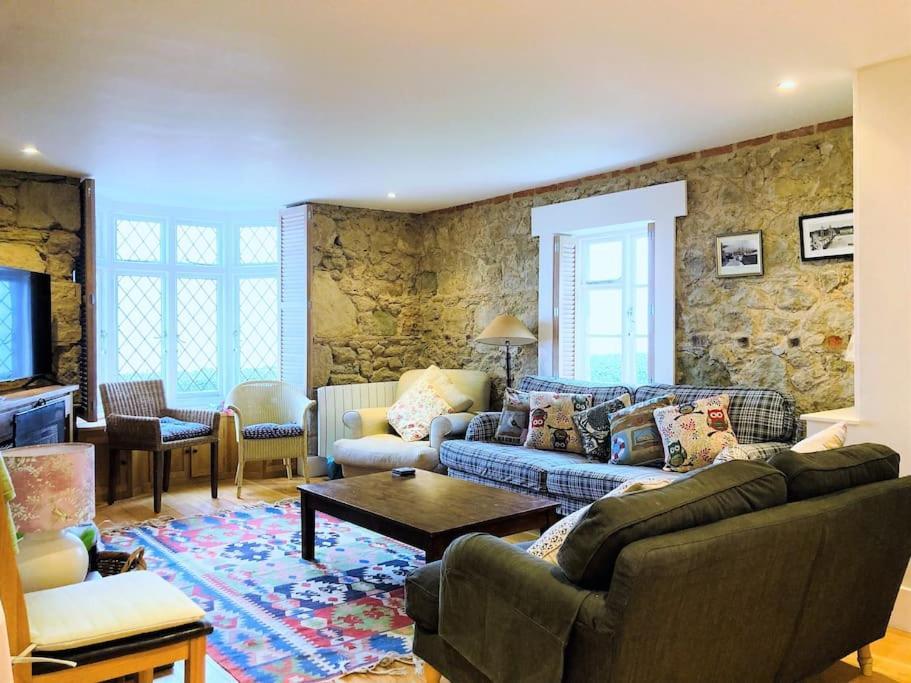 The Old Boat House, Seaview - Seafront Three Bedroom Cottage With Separate Two Bedroom Annexe ภายนอก รูปภาพ